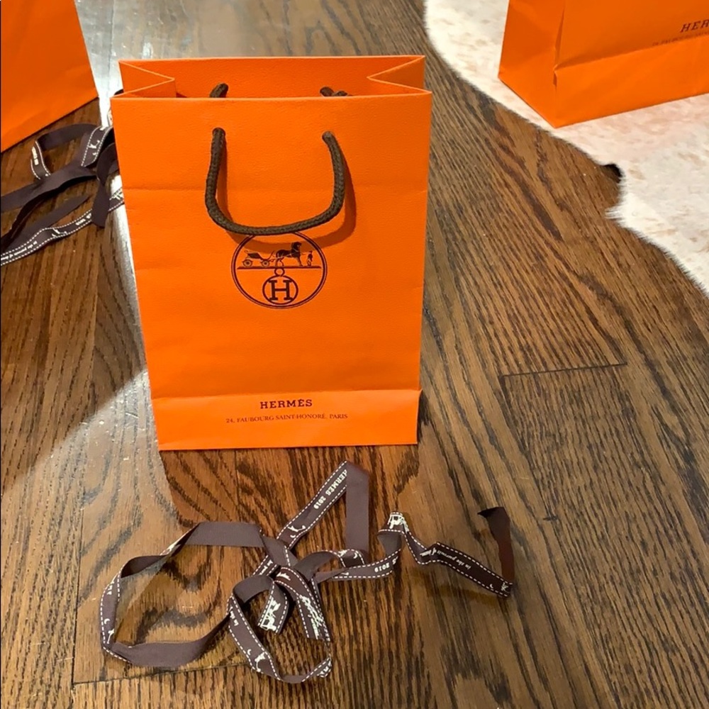 Small Hermes gift bag